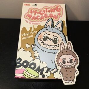 POP MART Macron Toffee Labubu NIB Opened/Confirmed